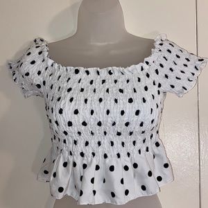 Poka Dot top
